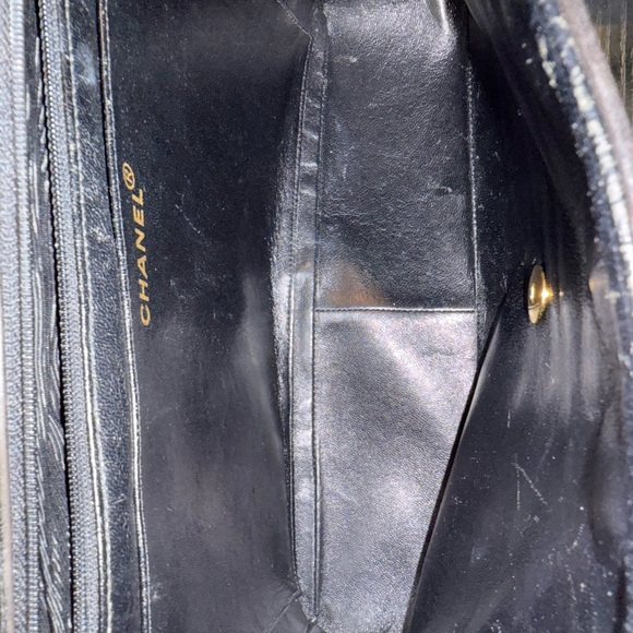 Authentic Chanel Jumbo Classic Flap Leather 24k Gold - Picture 9 of 12